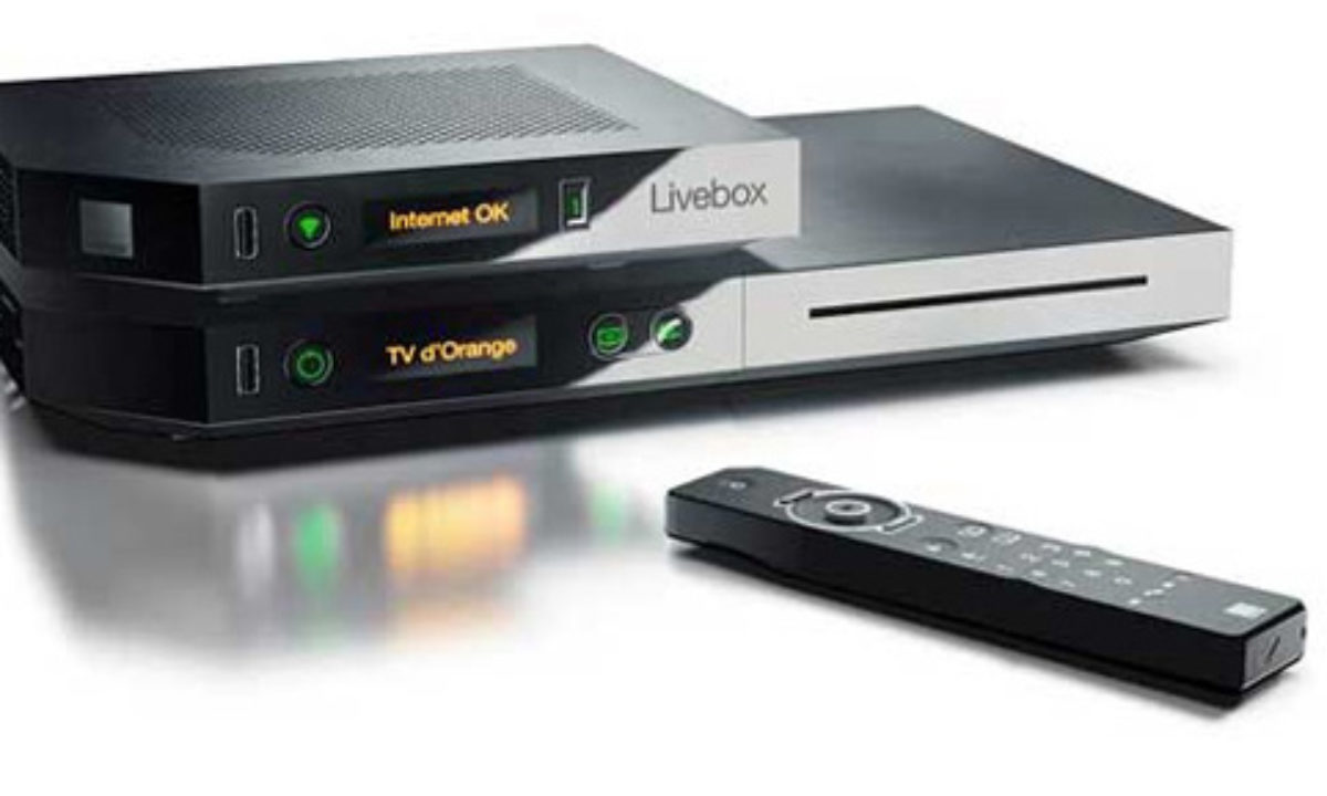 Box internet TV - Orange Livebox - Intégration caméra espion