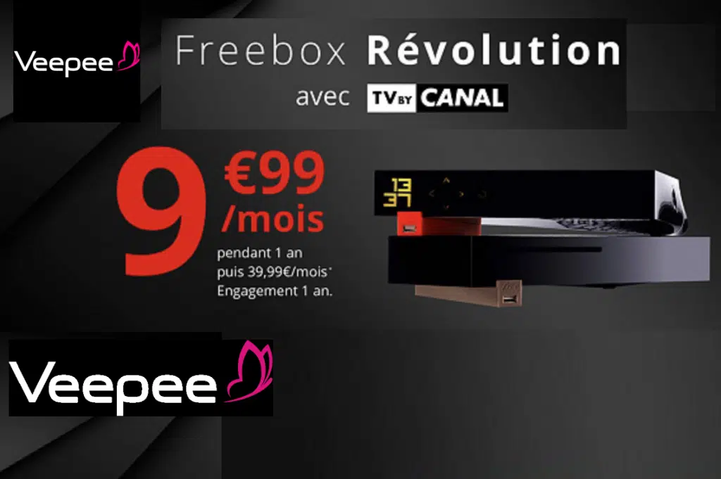 Freebox Revolution Avec Tv By Canal Sur Vente Privée Loffre à Seulement 999 €mois Au Lieu 7204