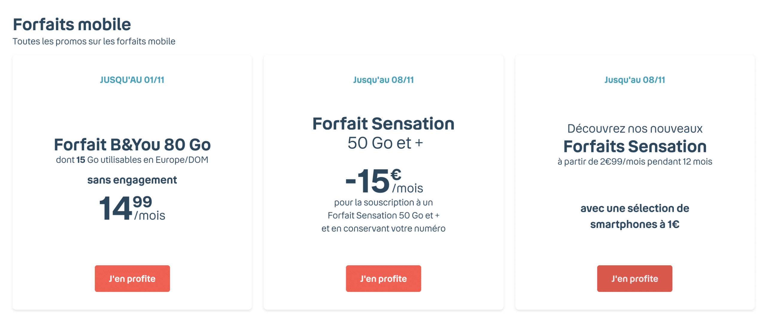 Les Promos B&You