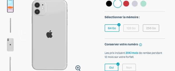 offre odr iphone 11 Bouygues