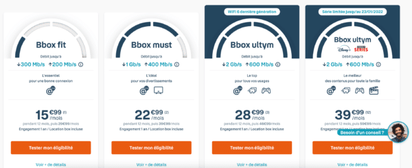 Nouvelles offres bbox Bouygues