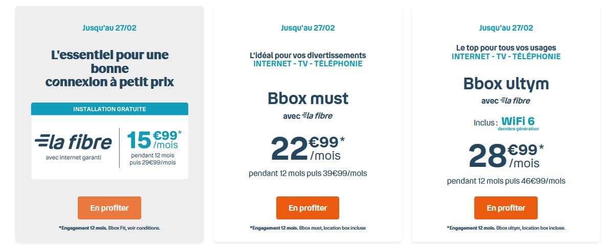 clé internet bouygues sans engagement