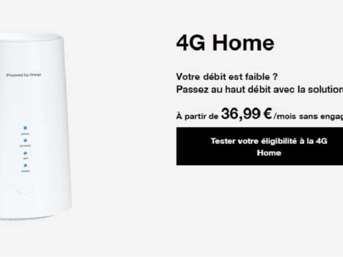 La Box 4G : L'internet Haut Débit chez vous