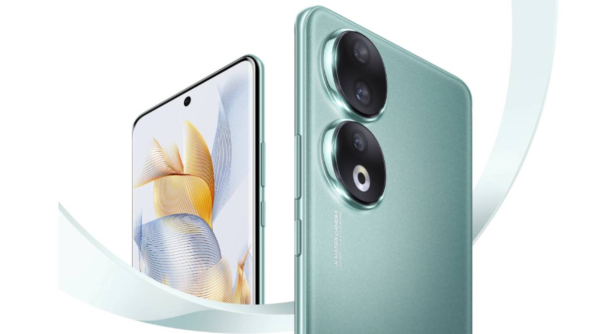 Custodia Tenphone Con Portafoglio Per Honor 90 (5G) – Pelle PU Con Slot Per Carte E Supporto – Nero
